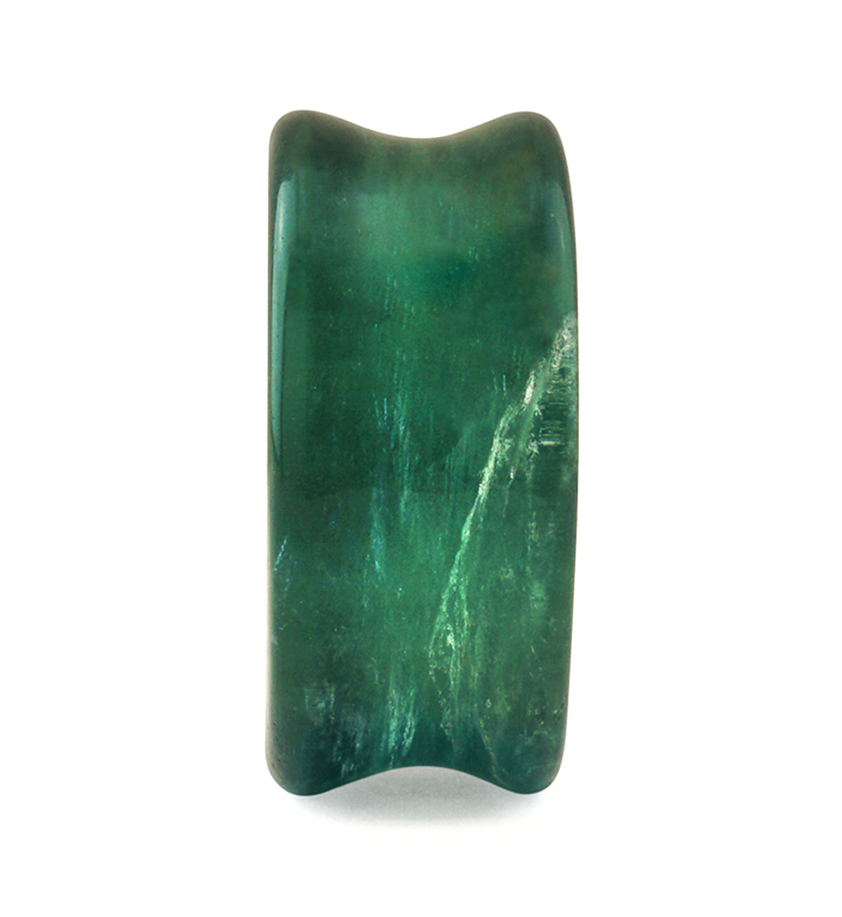 Grade A Rainbow Fluorite Stone Plugs