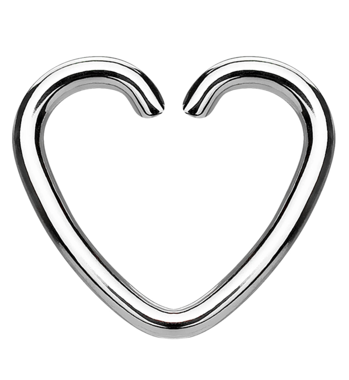Heart Daith Cartilage Stainless Steel Earring