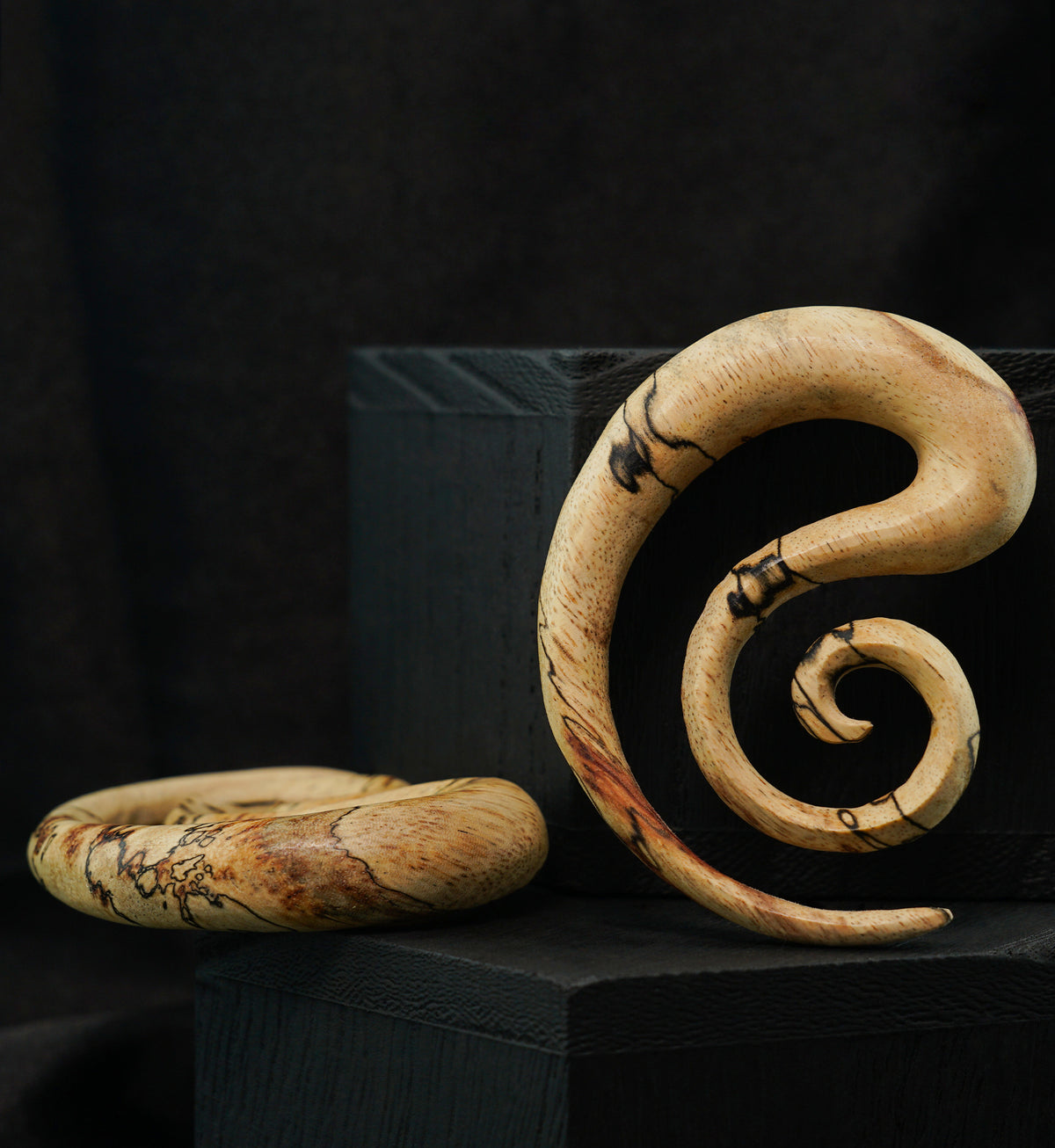 Helical Tamarind Wood Hangers