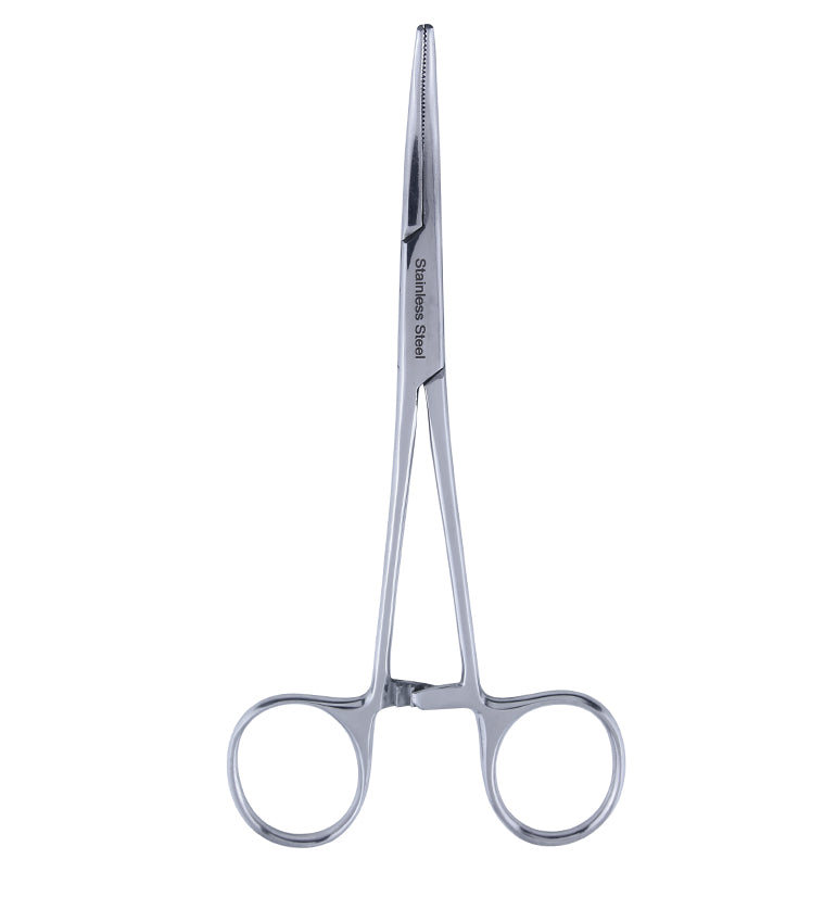 Hemostatic Straight Kelly Stainless Steel Forceps