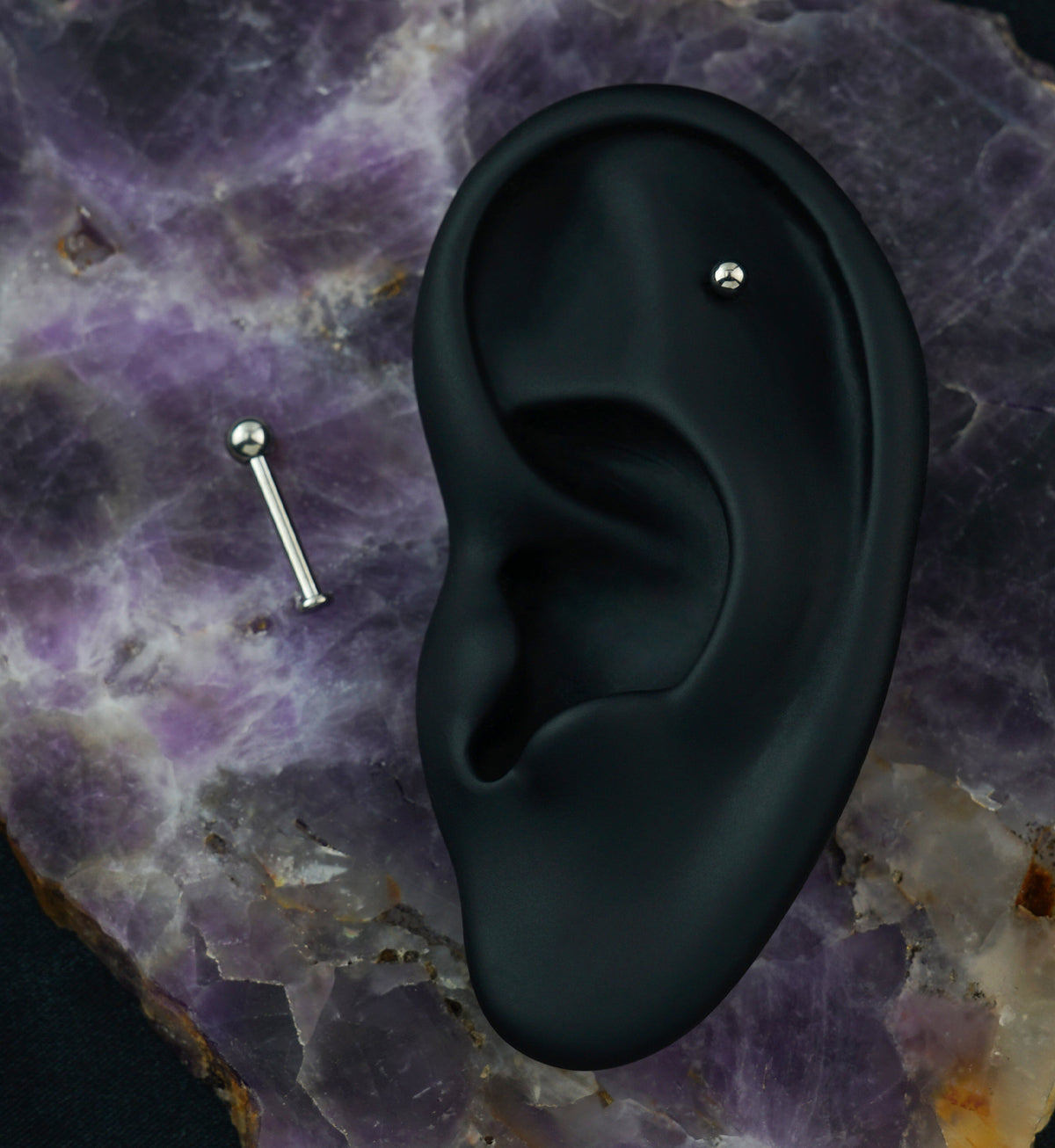 Internally Threaded Stainless Steel Labret Stud