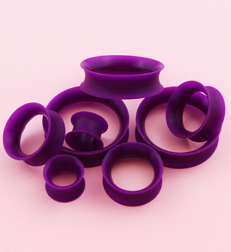 Kaos Purple UV Silicone Skin Eyelets