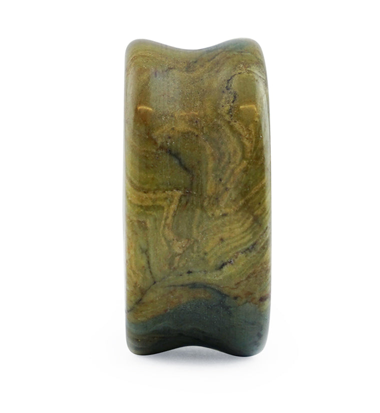 Larsonite Jasper Stone Plugs