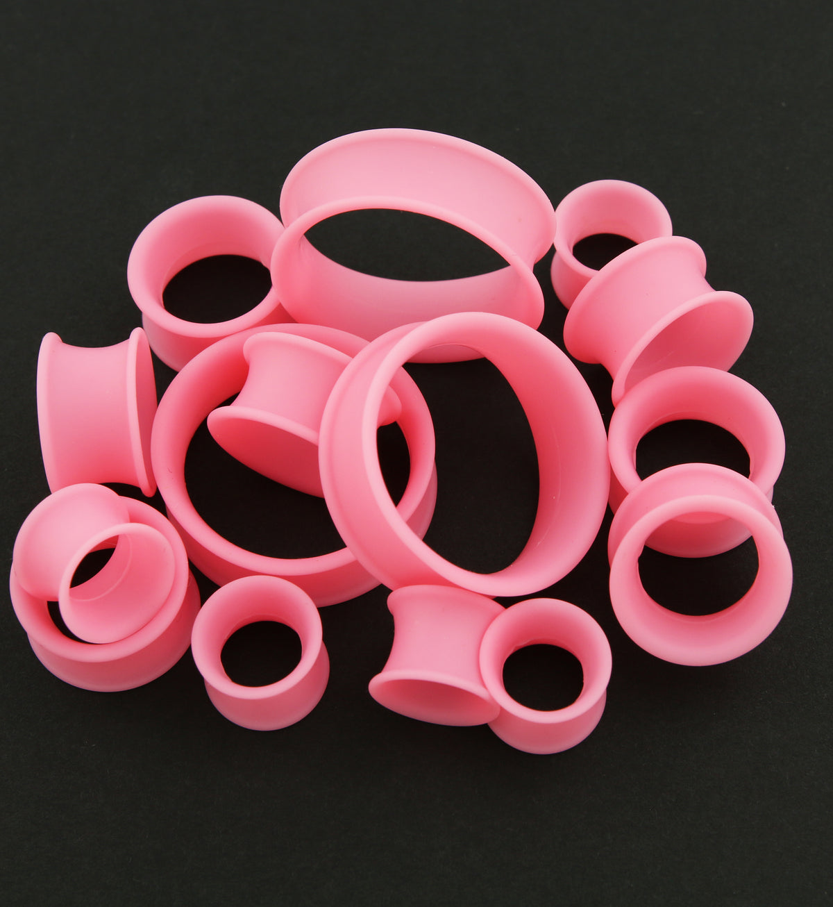 Matte Bubblegum Pink Silicone Ear Skins