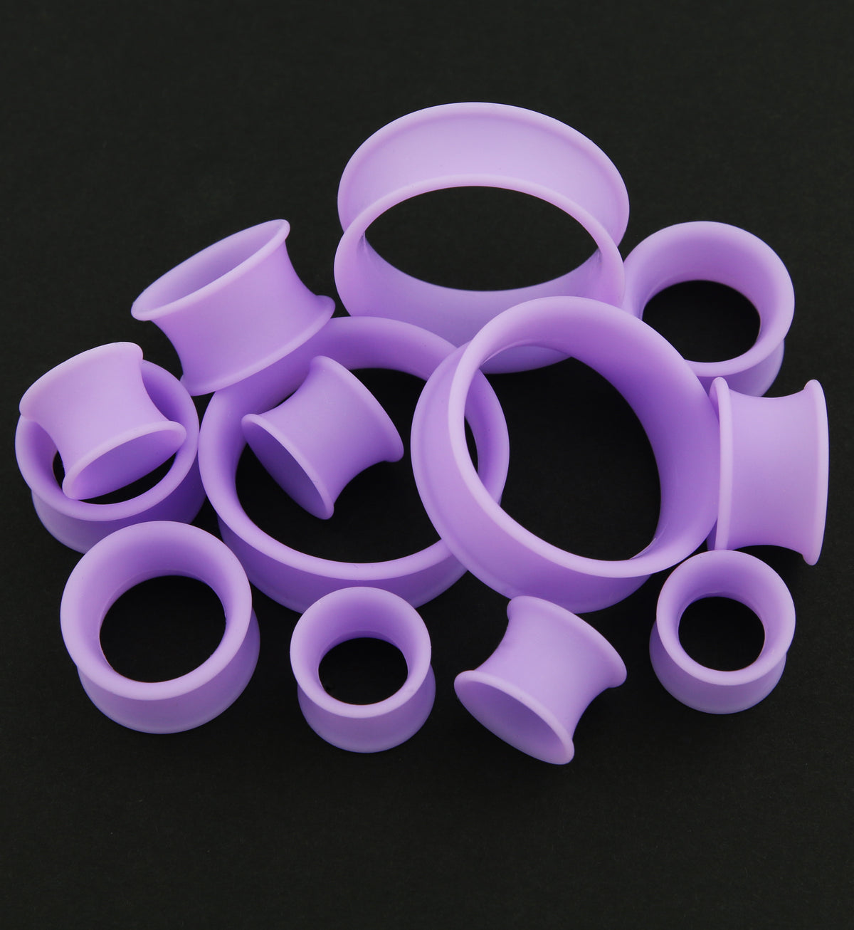 Matte Lavender Silicone Ear Skins