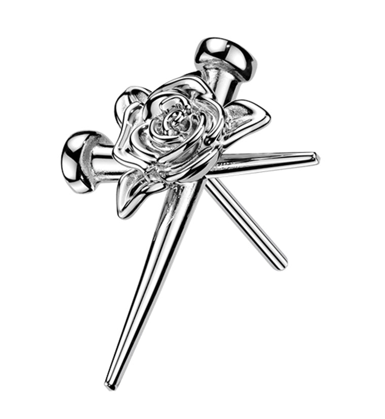 Mourning Rose Titanium Threadless Top