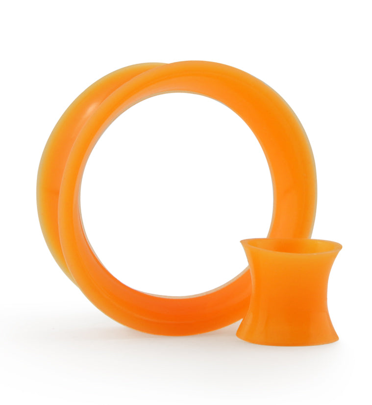 Orange Silicone Ear Skins
