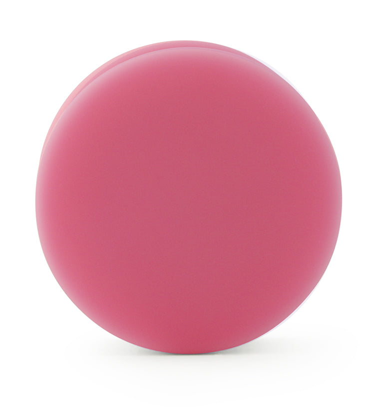 Double Flare Matte Bubblegum Pink Silicone Plugs