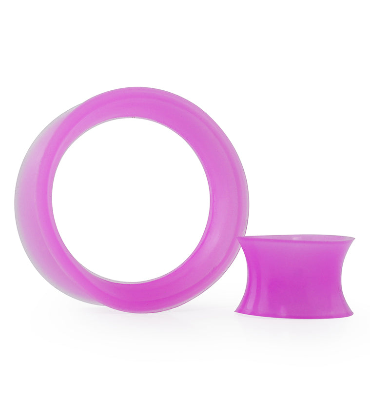 Orchid Purple Ear Skin Tunnels
