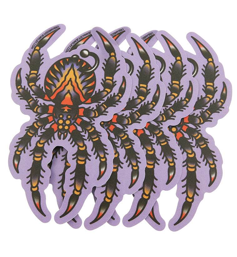 Spider Sticker Pack (4 pack)