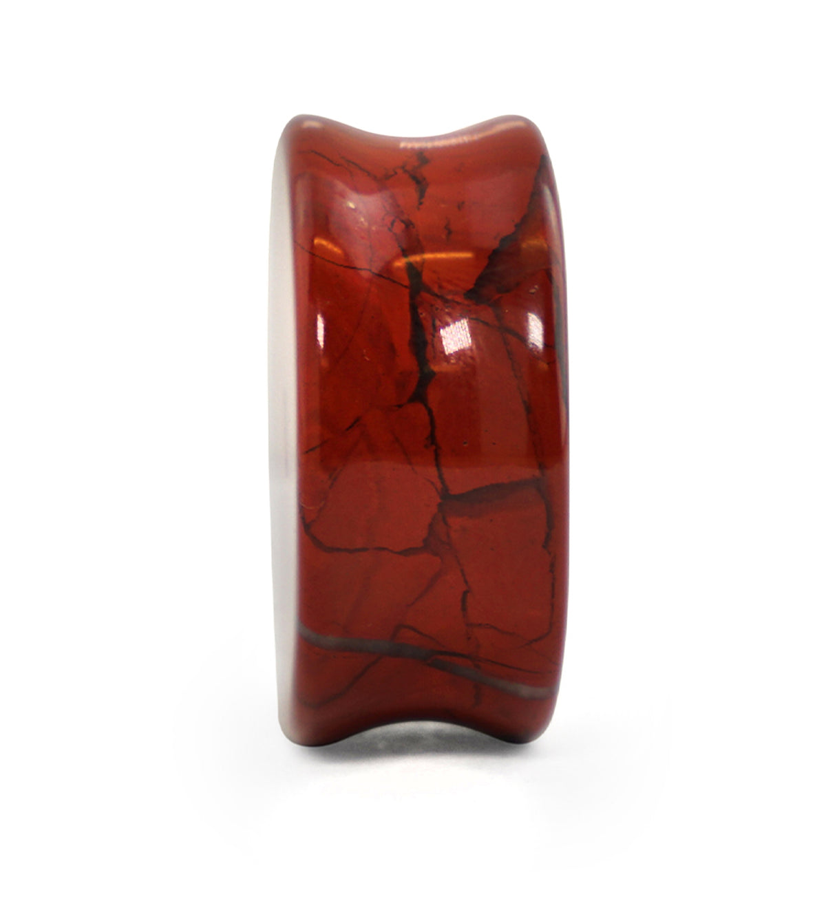 Red Jasper Stone Plugs