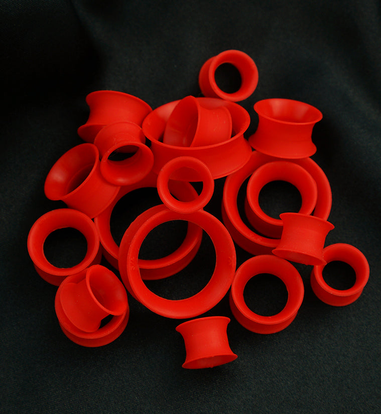 Kaos Red Silicone Skin Eyelets