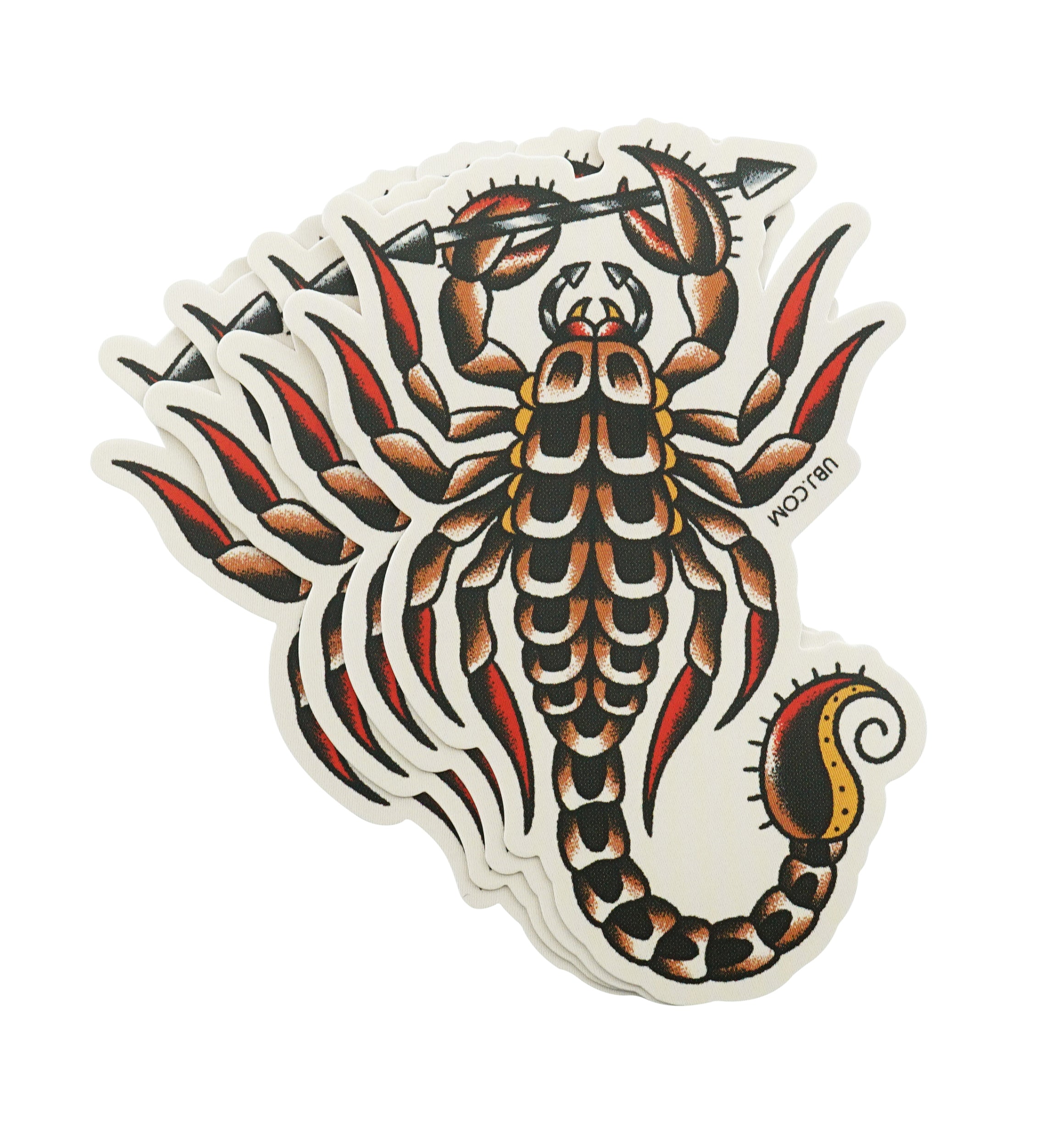 Scorpion Sticker Pack (4 pack)