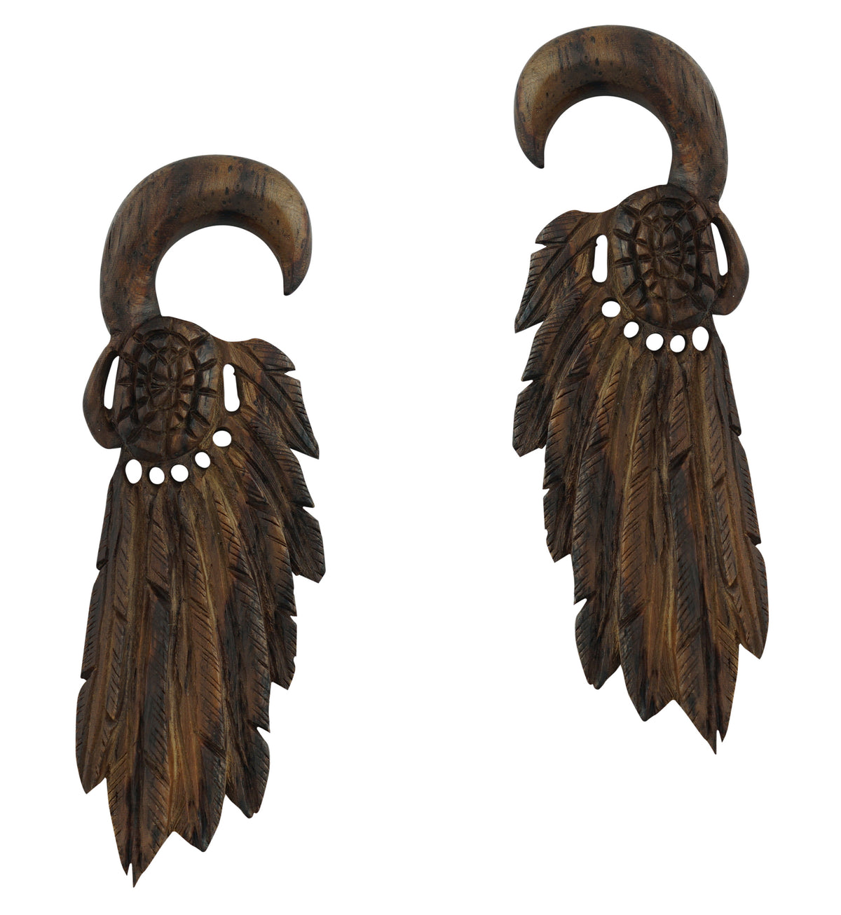 Sono Wood Dreamcatcher Hanger Plugs