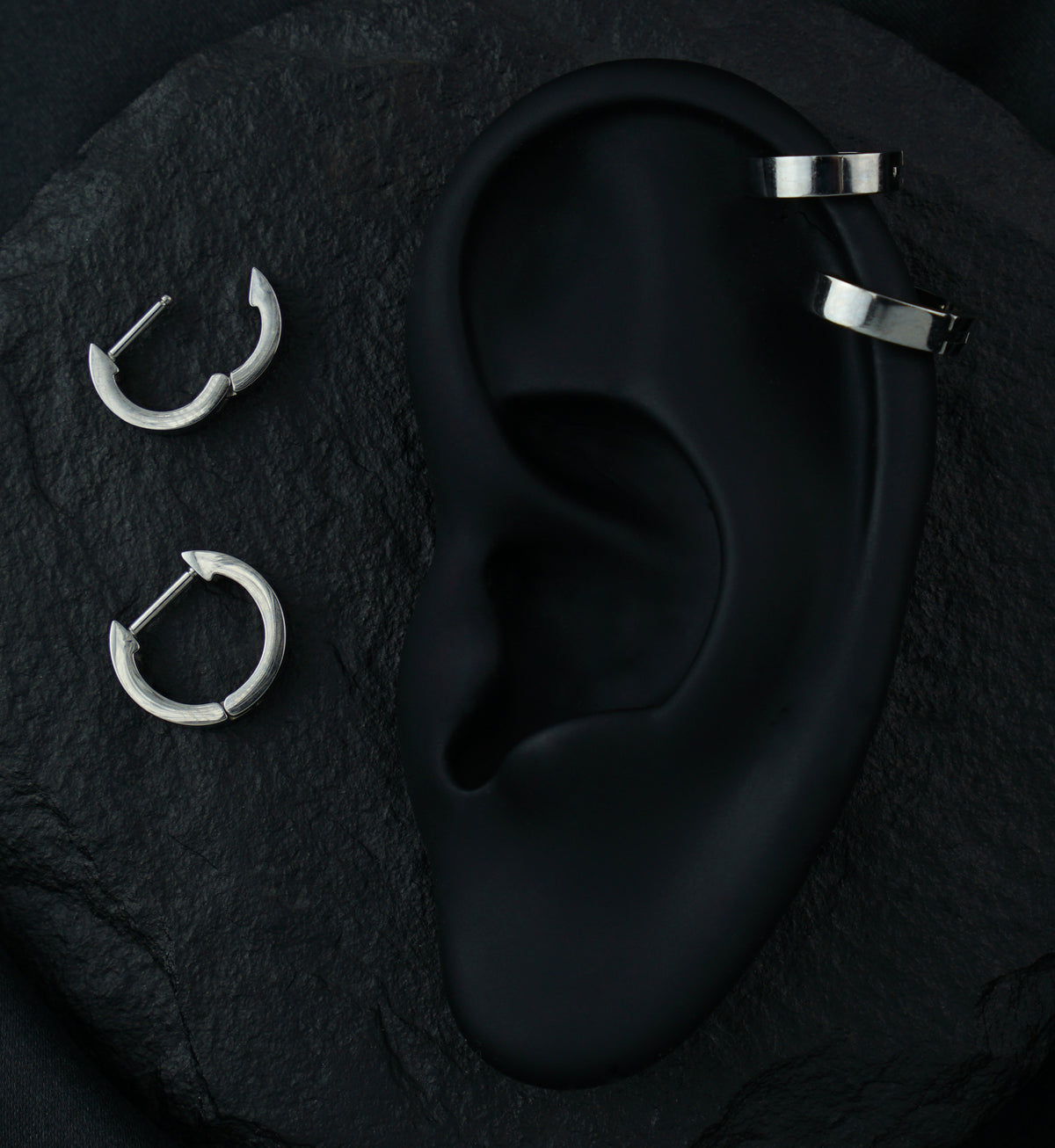 Thick Titanium Hinged Segment Ring