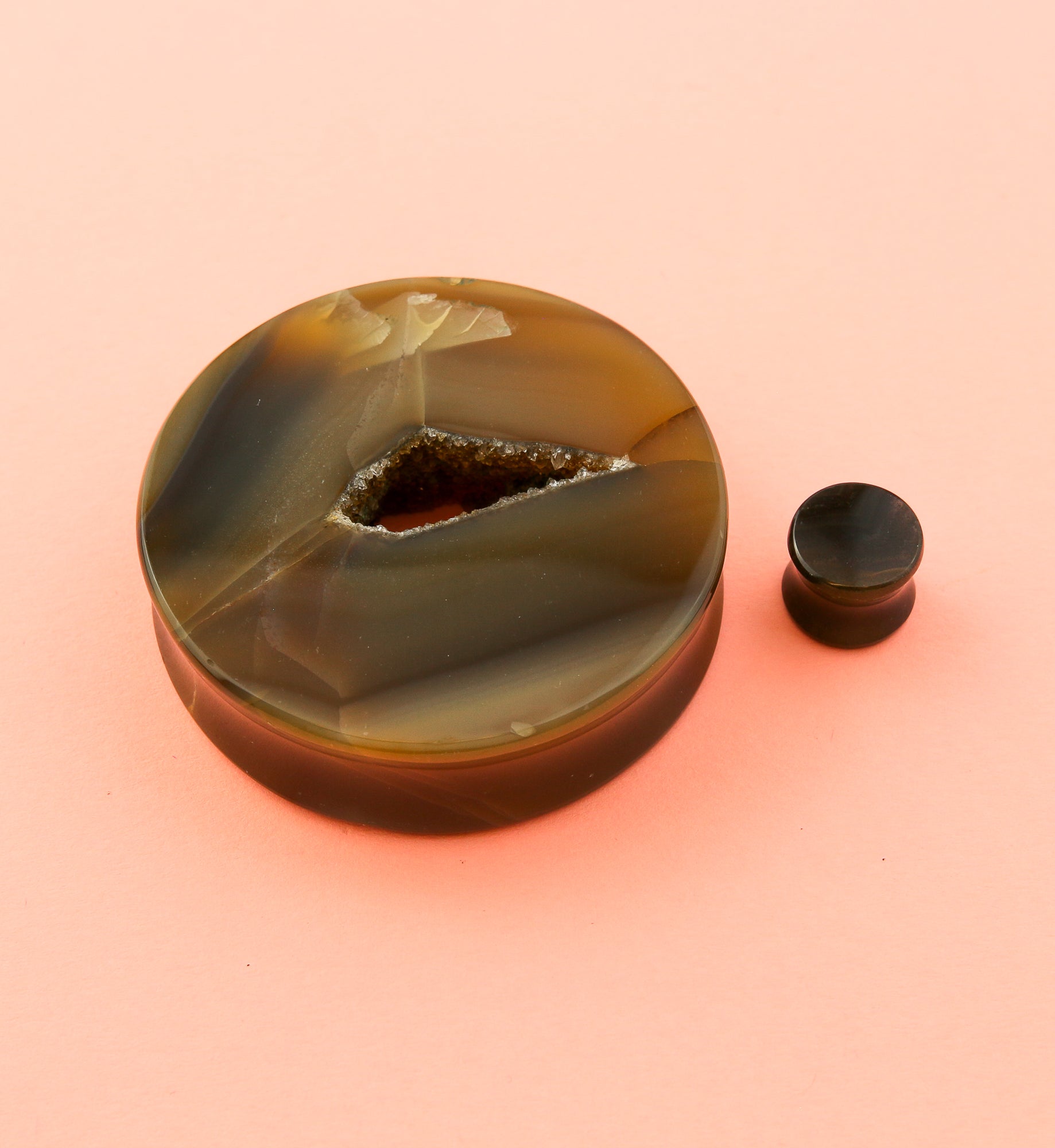 Timor Agate Stone Plugs