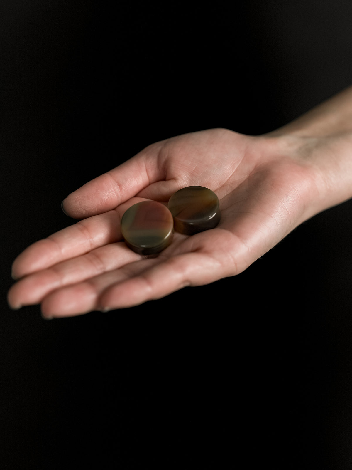 Timor Agate Stone Plugs