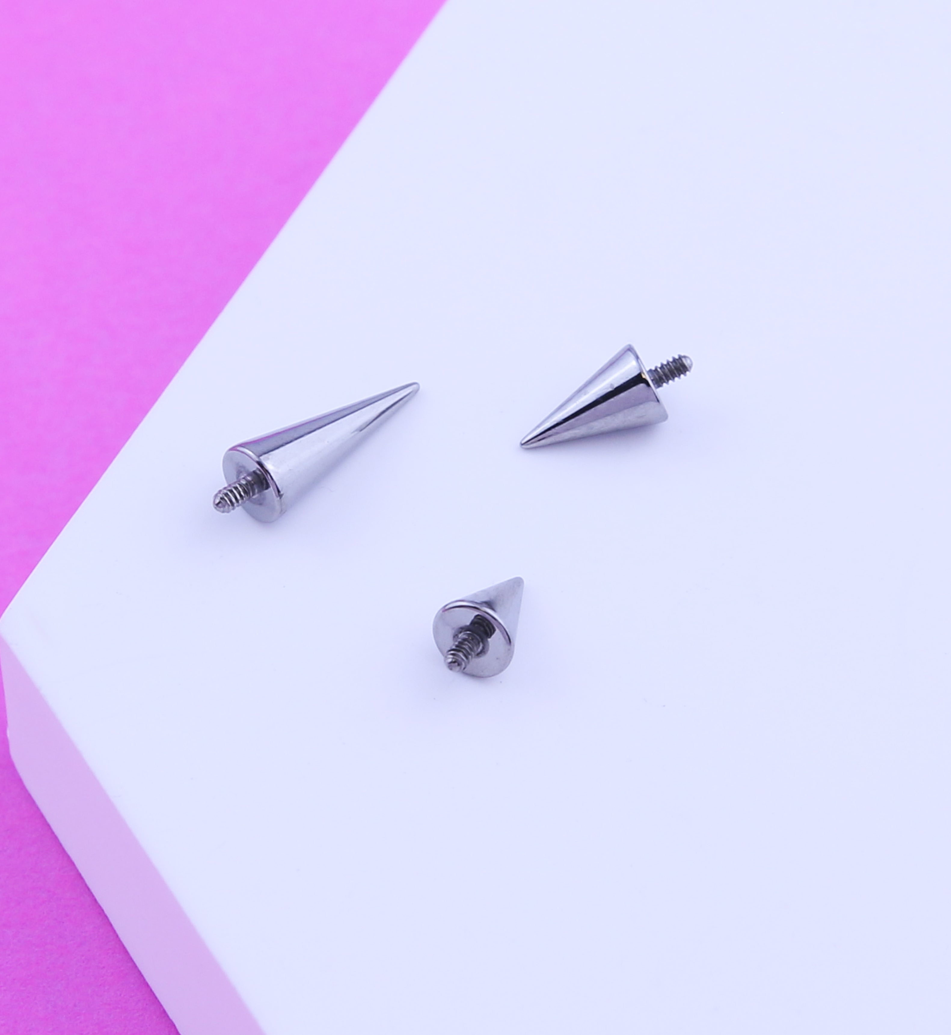 Titanium Internally Threaded Replacement Spikes
