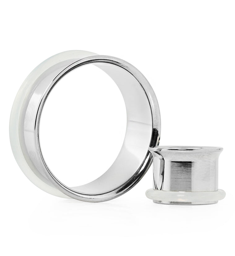 Titanium Single Flare Tunnel Plugs