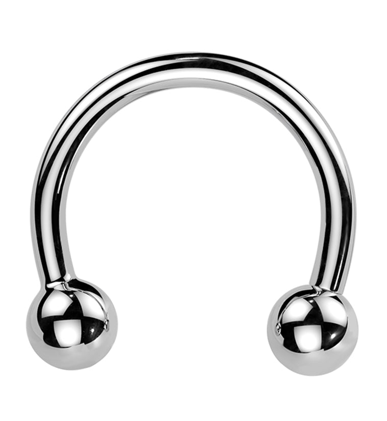 Titanium Threadless Circular Barbell