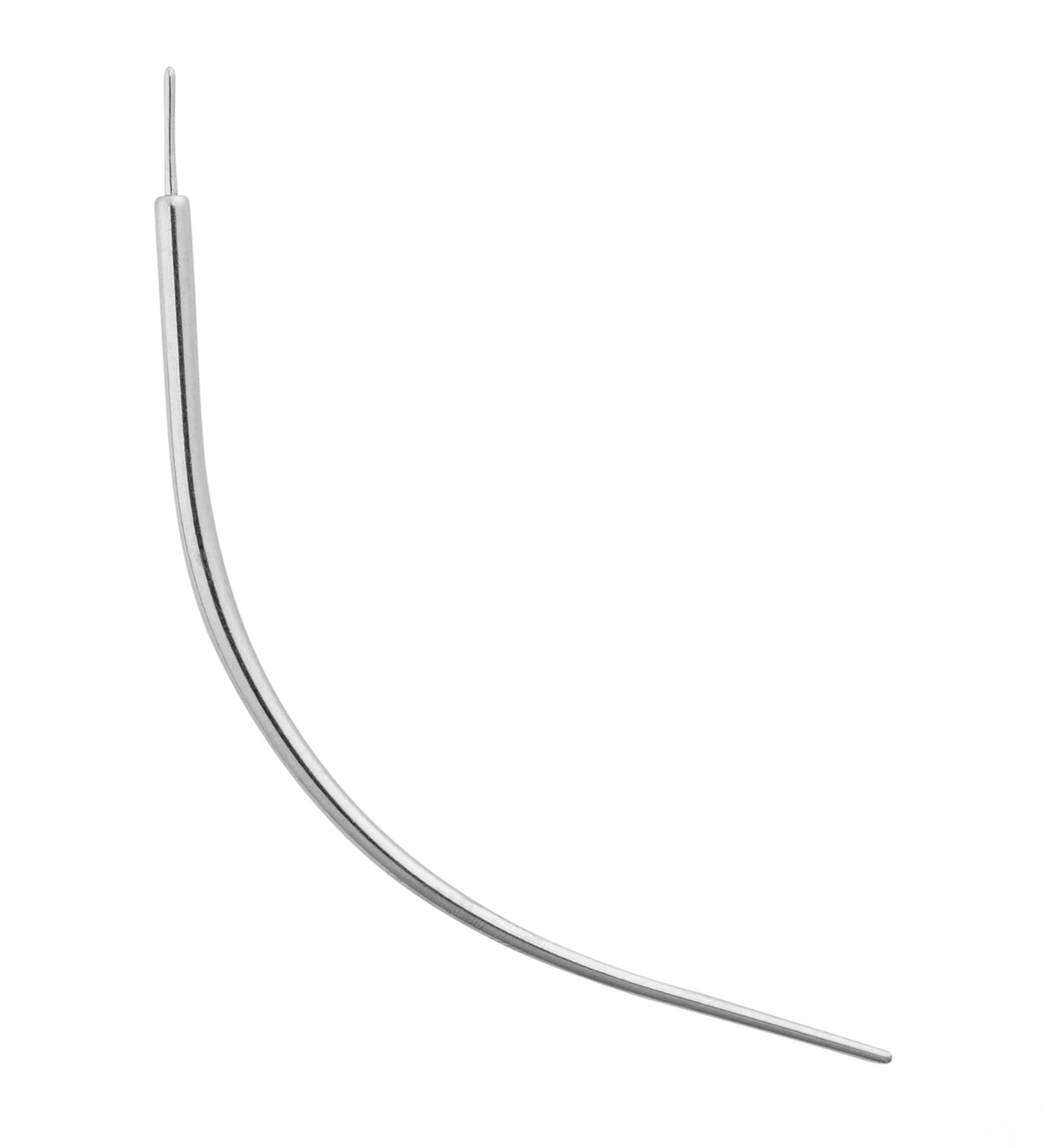 Titanium Threadless Curved Taper