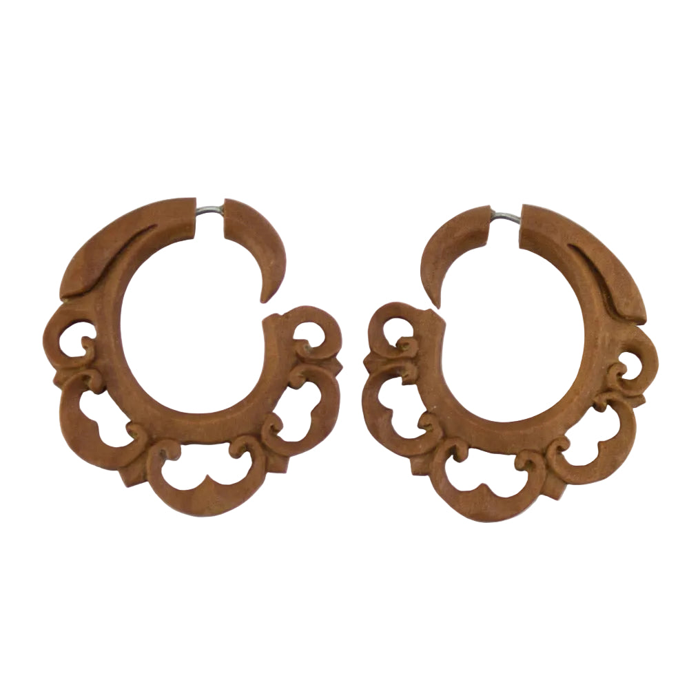 Wooden Crest Hangers / Fake Plugs Gauges