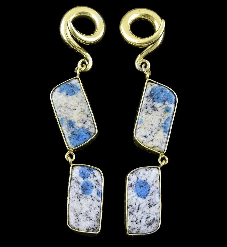 Parallel K2 Jasper Stone Ear Weights