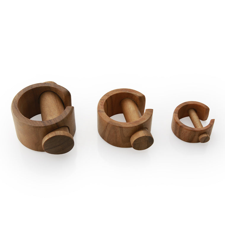 Olive Wood Cuff Plugs