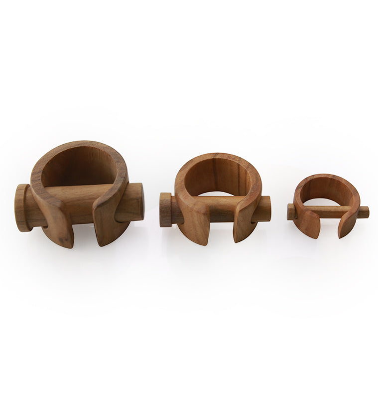 Olive Wood Cuff Plugs