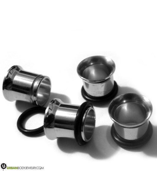 9mm Stainless Steel Ear Tunnels