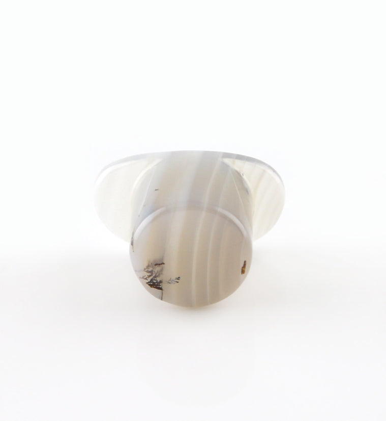 Agate Stone Labret Plug