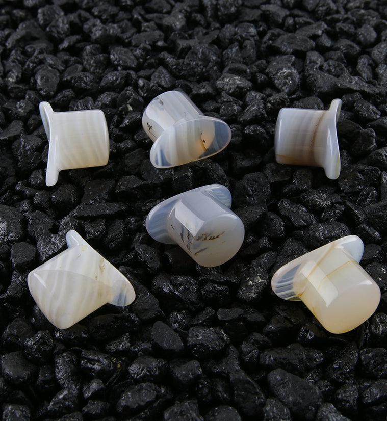 Agate Stone Labret Plug