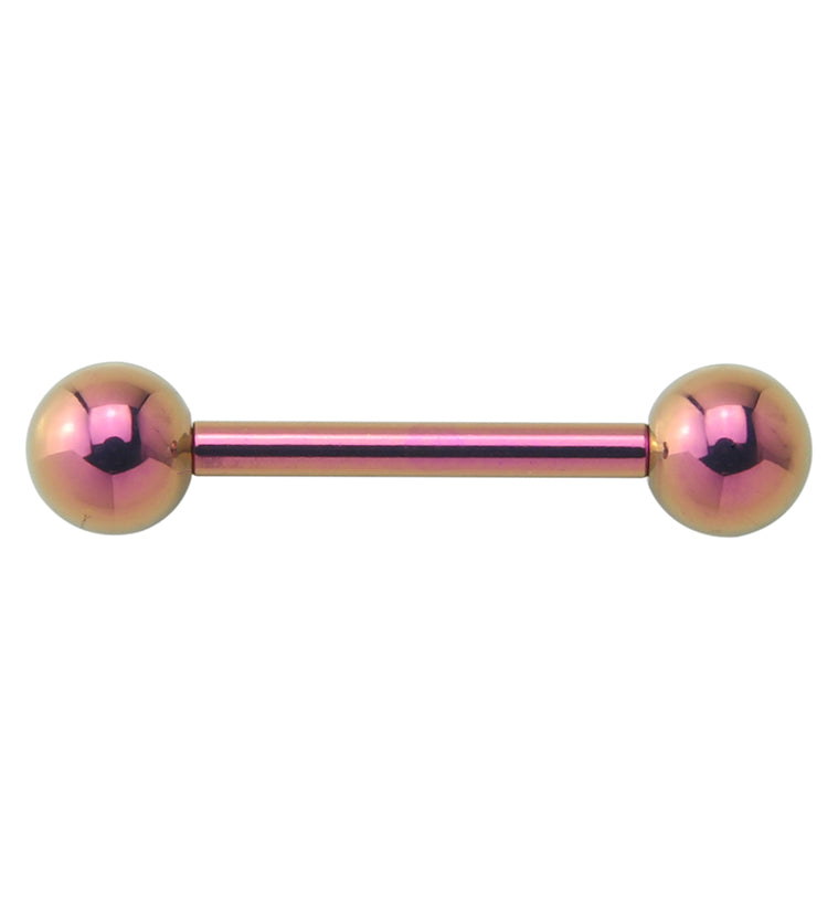 Pink Titanium Barbell