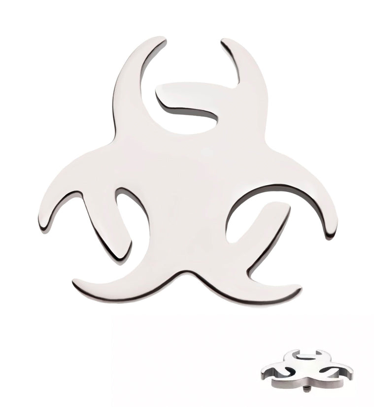 Biohazard Internally Threaded Titanium Top