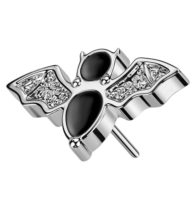 Black Bat Titanium Threadless Top