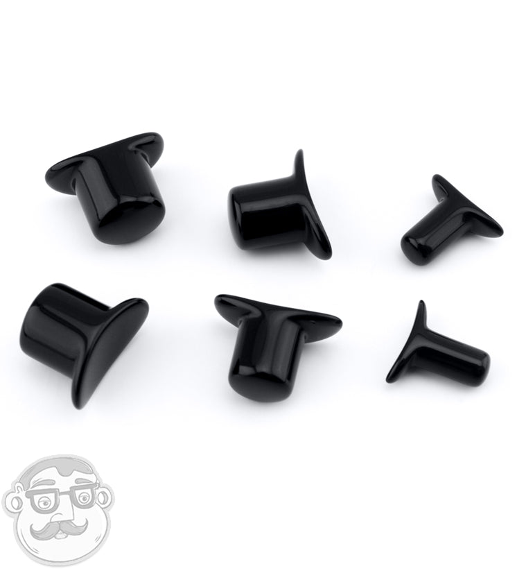 Obsidian Stone Labret