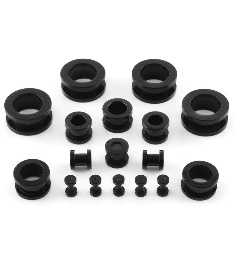 Acrylic Black Tunnels