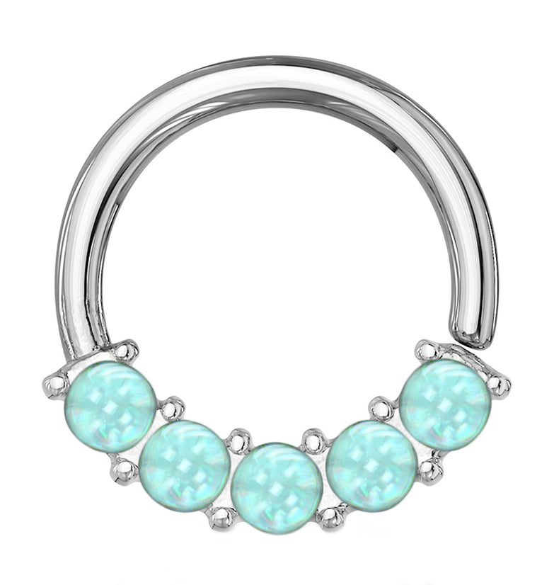Blue Escent Seamless Ring