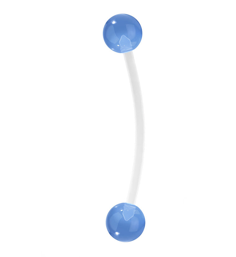 Blue Bioflex Glow in the Dark Barbell