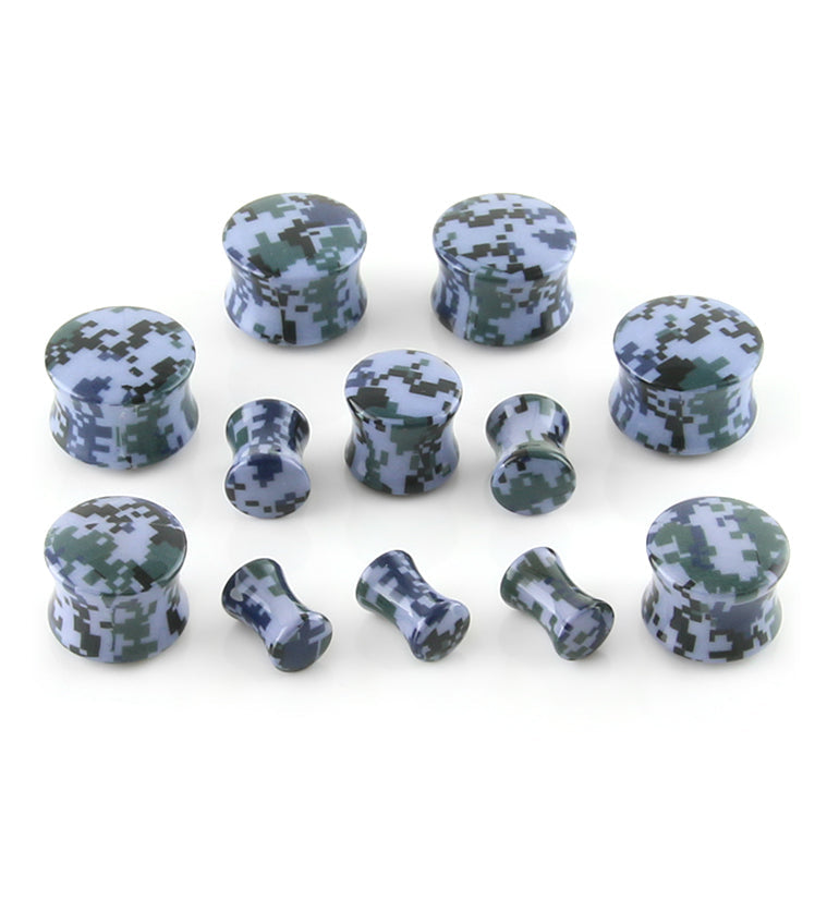 Camo Pixel Plugs
