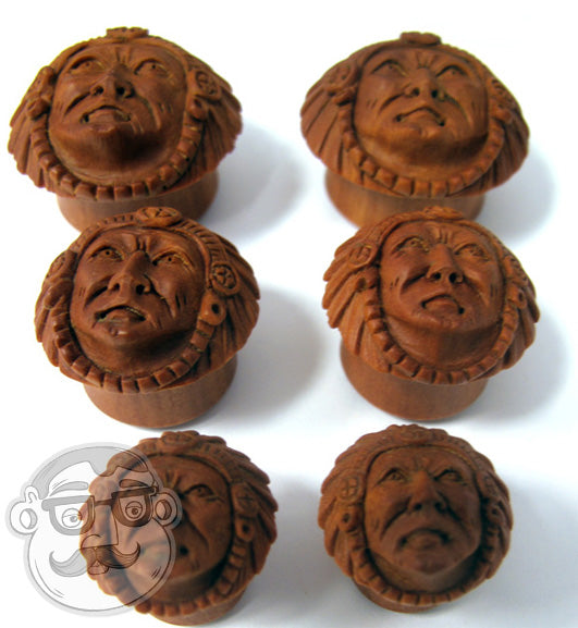 Cheif Saba Wood Plugs