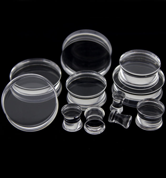 Clear Acrylic Plugs