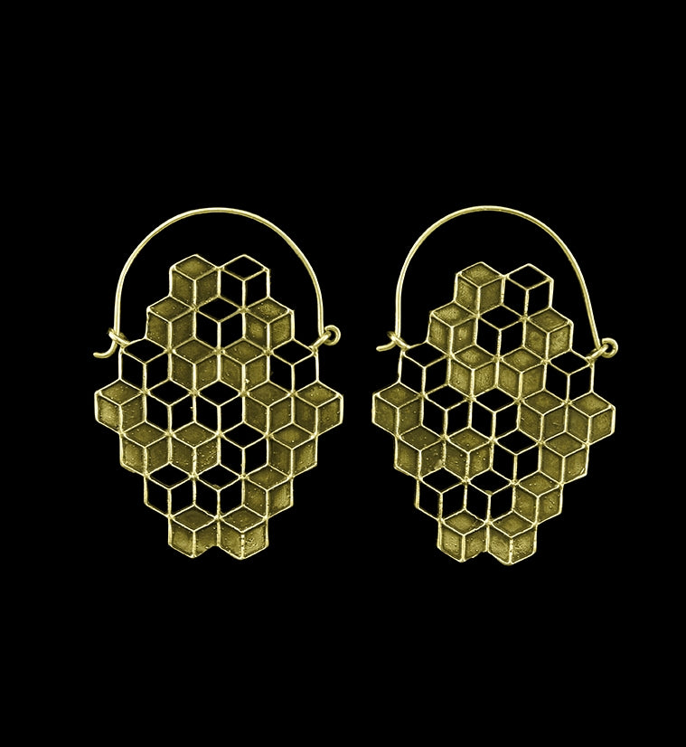 Cube Earrings / Weights