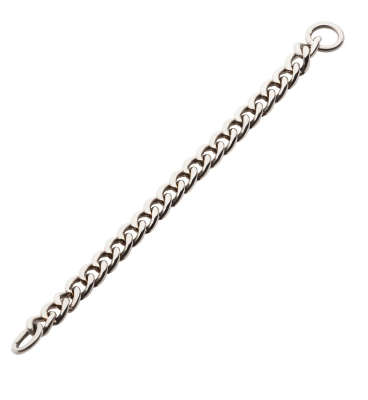 Curb Titanium Connector Chain