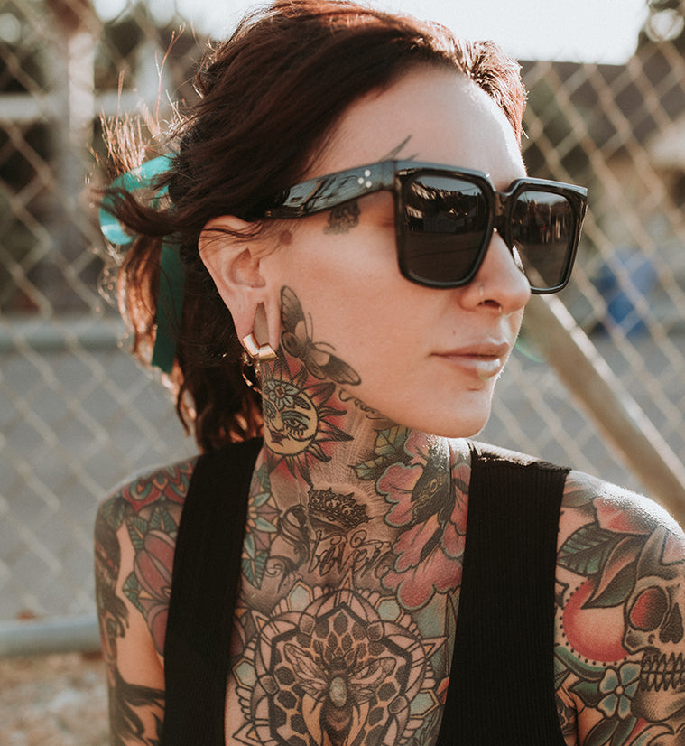 Stainless Steel Hinged Stretched Ear Cuff