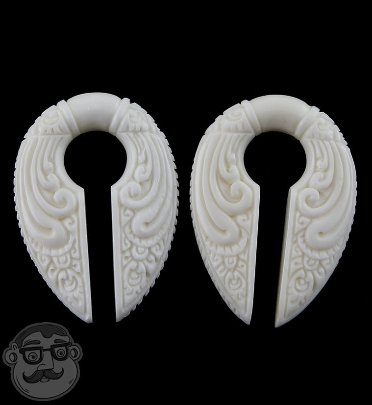 Filigree Bone Hangers