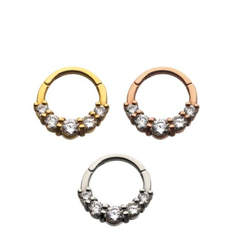 Cinque Hinged Segment Ring
