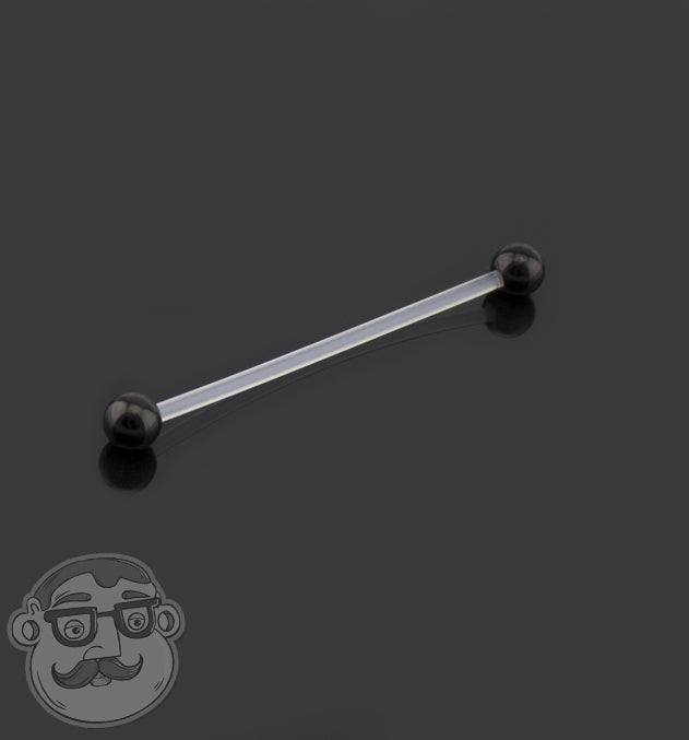 Clear Flexible Industrial Barbell Retainer