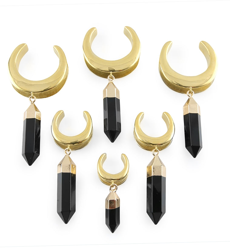 Gold PVD Filigree Stainless Steel Saddles