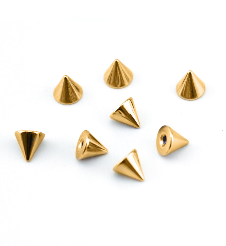 Gold PVD Stainless Steel Replacement Spikes